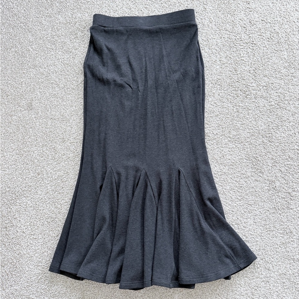 OGL Charcoal A-Line Skirt